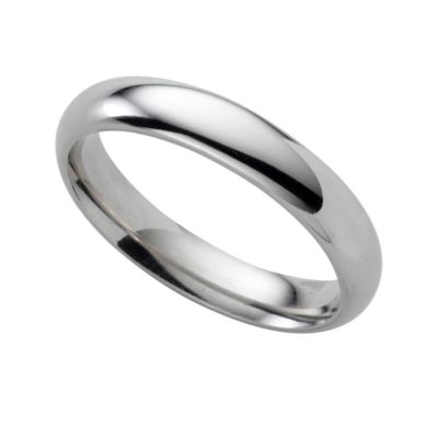 Men's platinum wedding ring