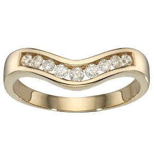 9ct Gold Diamond Ring - Product number 3300803