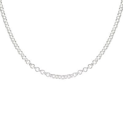 sterling Silver 20` Belcher Chain