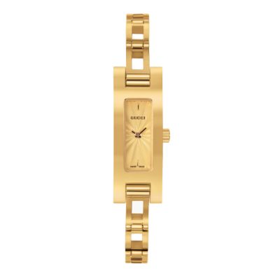 Gucci ladies' gold-plated bracelet watch - Product number 3392139