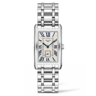 Longines Dolcevita men's stainless steel bracelet watch Ernest Jones