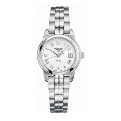 Tissot PR50 ladies' stainless steel bracelet watch