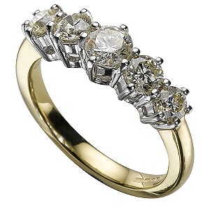 18ct Gold 1 Carat Ring18ct Gold 1 Carat Ring