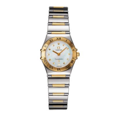 Omega Constellation My Choice ladies' two-colour watch