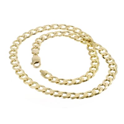 9ct Yellow Gold 20" Close Curb Necklace - Product number 3488462