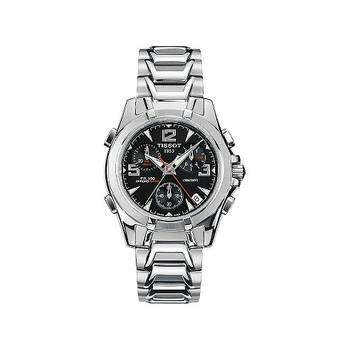 Tissot PR100 X men's stainless steel chronograph watch
