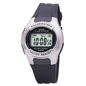 Casio Menand#39;s Watch with Stopwatch and Daily Alarm