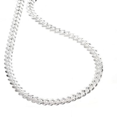 20" Silver Large Heavy Curb Necklace - Product number 3522008