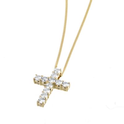 18ct yellow gold half carat diamond - Product number 3524841
