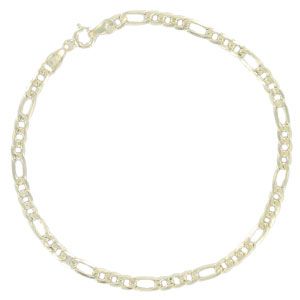 9ct gold Figaro Bracelet