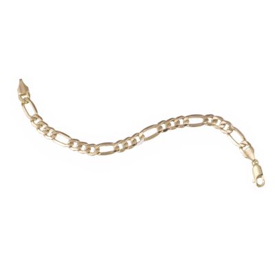 Unbranded Ladiesand#39; 9ct Gold Figaro Bracelet