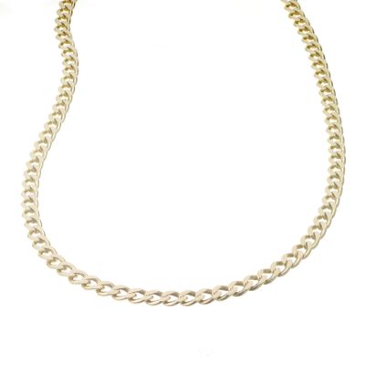 22" 9ct gold solid curb chain - Product number 3552225