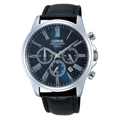 lorus blue dial watch