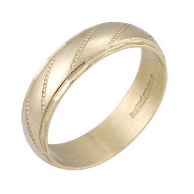 9ct Yellow Gold Ladies' Wedding Ring - Product number 3671828