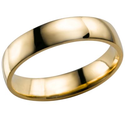 18ct Gold Extra Heavy Weight Wedding 4mm Ring