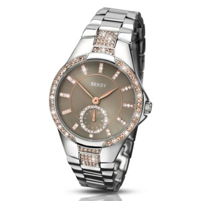 Seksy Eternal Ladies Stainless Steel Bracelet Watch H.Samuel