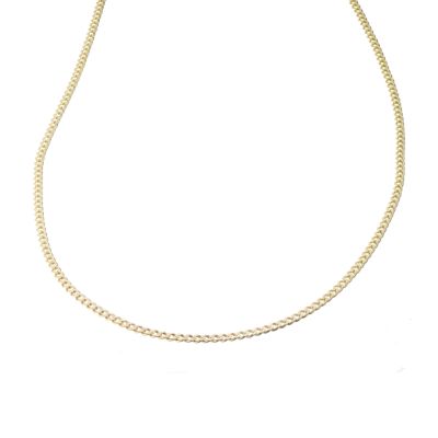 24" 9ct solid gold curb chain - Product number 3789632
