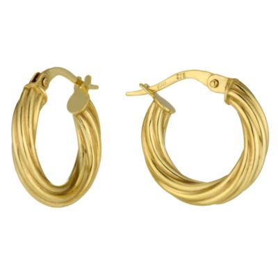 Gold Creole Earrings - Product number 3881083