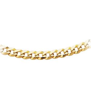 Menand#39;s 9ct Gold Curb Chain 18