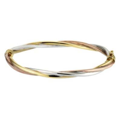 9ct Gold Bangle - Product number 4128575