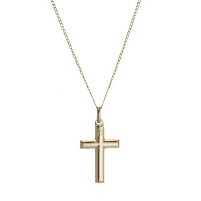9ct Gold Polished Cross Pendant - Product number 4154274