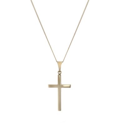 Menand#39;s 9ct Gold Cross