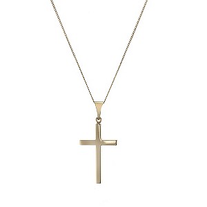 Menand#39;s 9ct Gold Cross