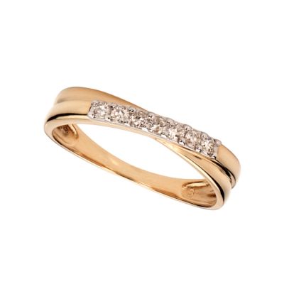 Ladies' 18ct gold diamond wedding ring - Product number 4157842