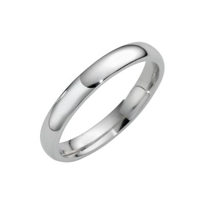Platinum super heavy 3mm wedding ring
