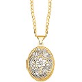 9ct Gold Family Locket In Box