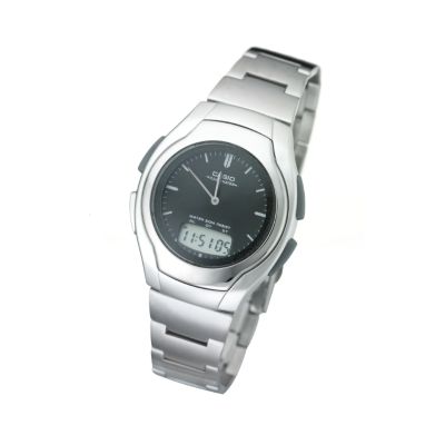 Casio Menand#39;s Black Dial Watch