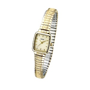 Lorus Ladiesand#39; Gold-plated Expander Watch