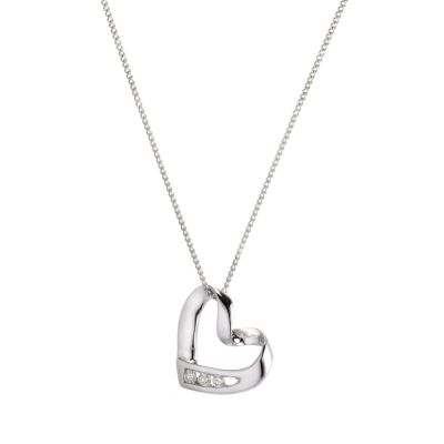 White Gold Diamond Pendant - Product number 4241371