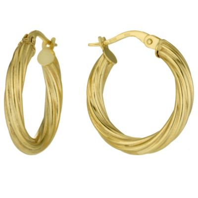 Gold Creole Earrings - Product number 4247450