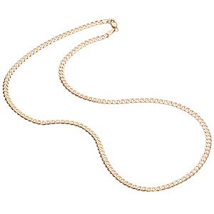 9ct gold Curb Necklace 18