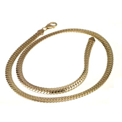 Unbranded 9ct Yellow Gold Herringbone 18 Necklace