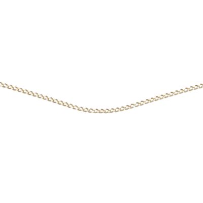 9ct gold 20"" curb chain - Product number 4280946