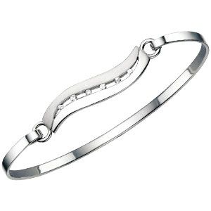 Silver Wave Bangle - Product number 4300300
