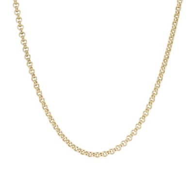 9ct Yellow 24` Gold Belcher Necklace
