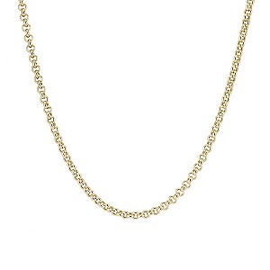 9ct Yellow 24` Gold Belcher Necklace