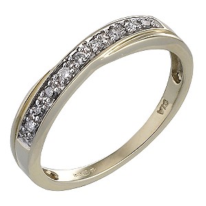 9ct Gold Diamond Eternity Ring9ct Gold Diamond Eternity Ring
