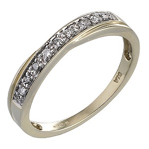 9ct gold Diamond Eternity Ring