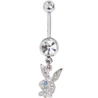Playboy - Cubic Zirconia Bunny Belly Bar - Product number 4384547
