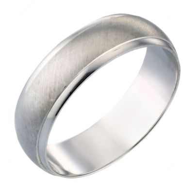 Groom's White Gold Ring - Product number 4399986