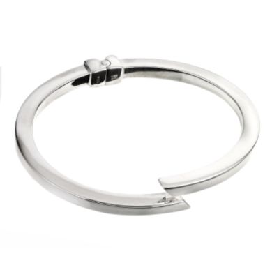 sterling Silver Torque Bangle