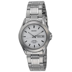 Seiko Menand#39;s Stainless Steel Watch