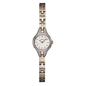 Seiko Ladiesand#39; Two-Tone Bracelet Watch