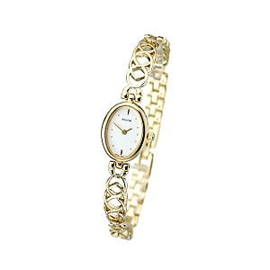 Accurist Ladiesand#39; Gold-plated Bracelet Watch