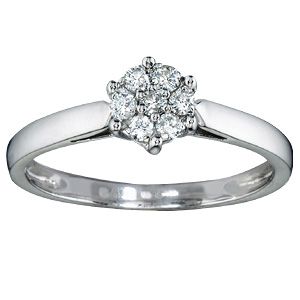 White Gold Diamond Ring - Product number 4435389