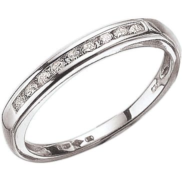 Platinum 1/4 Carat Diamond Channel Set Eternity Ring - Product number 4438620